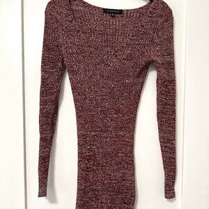 Dynamite long sleeve body con dress